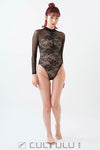 realise lace bodysuit nlc1006 black