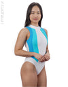 REALISE [N-0371] sportlicher Waterpolo Badeanzug TRICOLOR