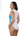 REALISE [N-0371] sportlicher Waterpolo Badeanzug TRICOLOR
