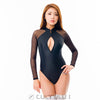 REALISE [SRN-016] Langarm Badeanzug mit Frontzipper
