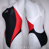SwimHXBY 282HF klassischer "Arrowskin" X-Back Badeanzug TRICOLOR PLUS Size