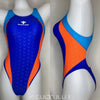 SwimHXBY 282HF klassischer "Arrowskin" X-Back Badeanzug TRICOLOR PLUS Size
