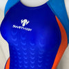 SwimHXBY 282HF klassischer "Arrowskin" X-Back Badeanzug TRICOLOR PLUS Size